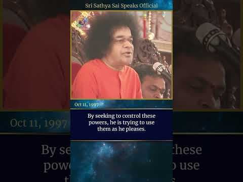 Reason for Extreme Climate and Natural Disasters Today | Sri Sathya Sai Speaks | Oct 11, 1997