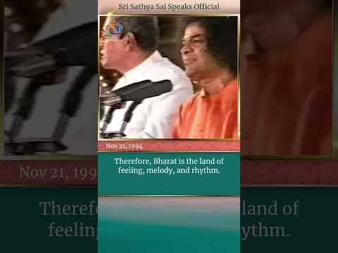 Bha, Ra, Ta and Trikarana Shuddhi | Sri Sathya Sai Speaks | Nov 21, 1994